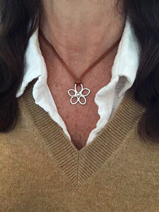 5 Petal Flower Necklace
