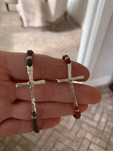 Load image into Gallery viewer, Sideways Cross Bracelet