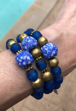 Load image into Gallery viewer, Azul Beaded Bracelet