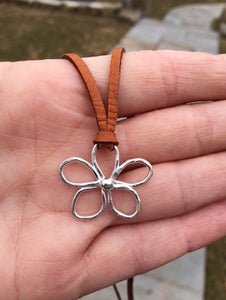 5 Petal Flower Necklace