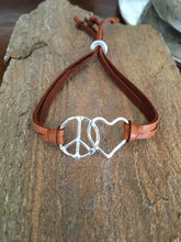 Load image into Gallery viewer, Peace &amp; Love Bracelet
