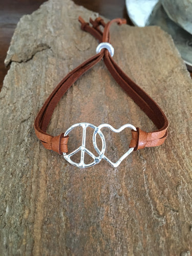 Peace & Love Bracelet